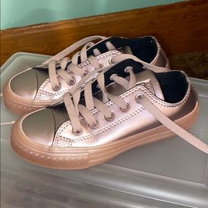 Girls Converse All Star ~ Rose Gold ~ Size. 11 ~